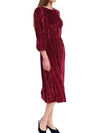 Бордова сукня MAX&CO : фото 3 - Invogue